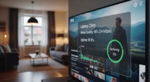 IPTV prestatiemeting met bitrate en latency analyse